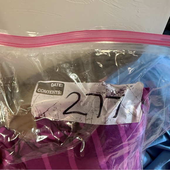 Eddie Bauer V-Neck Stretch Fit and Flare Purple Stripe Dress Travex Athleisure S - Picture 8 of 8